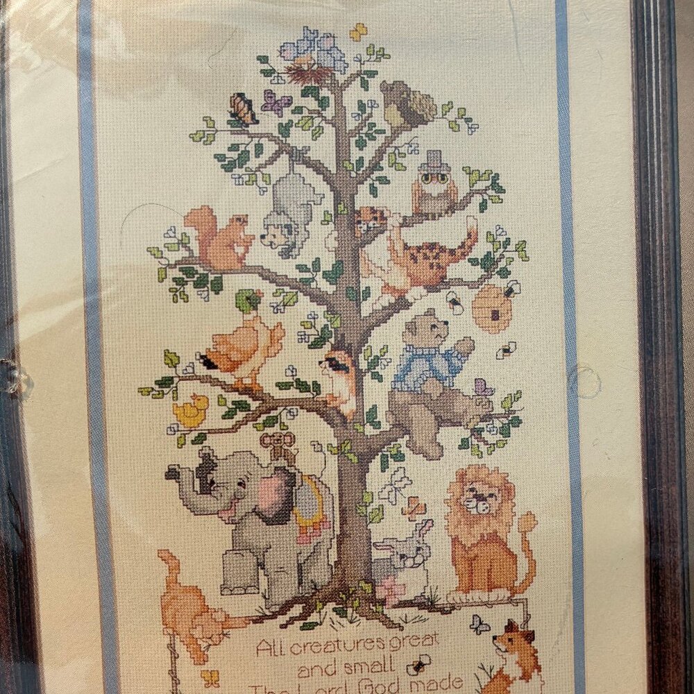 Bucilla Counted Cross Stitch- All Creatures 40770